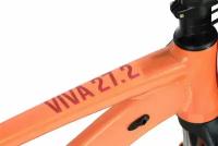 Велосипед Stark Viva 27.2 HD (2023) 16" светло-оранжевый/красный