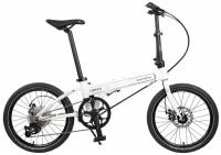 Велосипед Dahon Launch D8 20" (2022) (Велосипед Dahon Launch D8 YS701 (белый), складной, колеса 20", 8 ск, дисковые тормоза, VD22003)