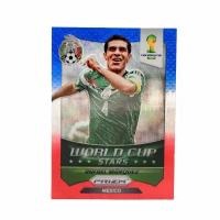 Коллекционная карточка Panini Prizm FIFA WORLD CUP 2014 #WCS-40 Rafael Marquez - Blue Red Wave S0336