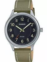 Наручные часы CASIO Collection MTP-B160L-1B2, черный, серебряный