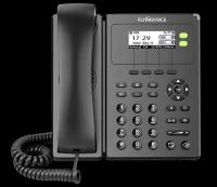 IP-телефон FLYINGVOICE P10W, 2 SIP аккаунта, монохромный дисплей 2,3 дюйма, 132 x 64 с подсветкой, конференция на 6 абонента, гарнитура (RJ9) и Wi-Fi