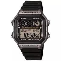 Наручные часы CASIO AE-1300WH-8A, серый, розовый