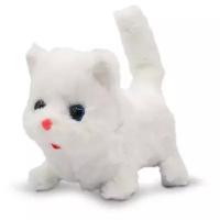 Интерактивная игрушка "Весёлый котик"белый 19x9x13 см, звук (MAC0601-109)