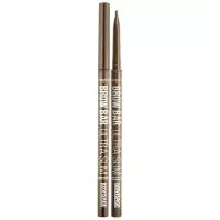 Карандаш для бровей механический LUXVISAGE BROW BAR ULTRA SLIM тон 302 Soft brown