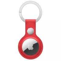 Кожаный брелок для AirTag Apple Leather Key Ring (PRODUCT)RED