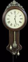 Часы классические настенные с маятником Мон Амур