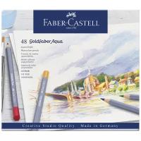 Faber-Castell Акварельные карандаши Goldfaber Aqua, 48 цветов (114648), 48 шт