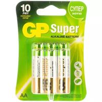 Батарейка GP Super Alkaline AA, в упаковке: 6 шт