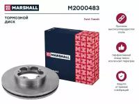 Тормозной диск передний MARSHALL M2000483 для Ford Transit VII 06- (DF2389S // 6C111125B1B, 6C111125BA, 6C111125BB)