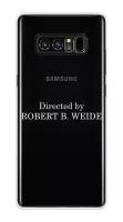 Силиконовый чехол на Samsung Galaxy Note 8 / Самсунг Галакси Ноте 8.0 "Robert B Weide", прозрачный