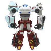 Робот-трансформер YOUNG TOYS Tobot Mini Кватран 301057, красный/белый