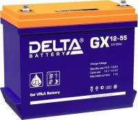 Аккумулятор Delta GX 12-55 (GEL)