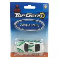 Легковой автомобиль 1 TOY Top Gear Jungle Rally (Т10325), 8 см, белый