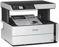 МФУ струйное Epson M2140, ч/б, A4, черный/серый