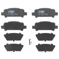 Колодки тормозные дисковые задн SUBARU: FORESTER 97-02, FORESTER 02-, IMPREZA 98-00, IMPREZA 00-, IMPREZA универсал 00-, IMPREZA универсал 98-00, LEG TRW GDB3223