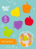 Антискользящие мини-коврики для ванной FRESH MIX от ROXY-KIDS. Цвета в ассортименте. 5 шт