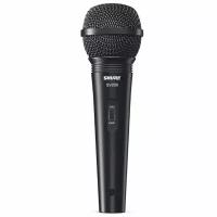 Микрофон проводной Shure SV200-A, разъем: XLR 3 pin (M), черный