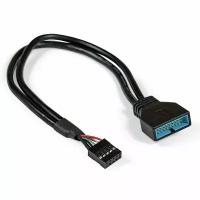 Кабель-переходник USB 2.0-USB 3.0 9pin(F)/19pin(M)