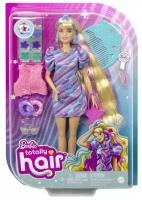 Кукла Барби Totally Hair со звездным принтом Barbie HCM88