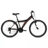 Велосипед FORWARD DAKOTA 26 2.0 (26" 18 ск. рост 16.5") 2020-2021, черный/красный, RBKW1M16E007