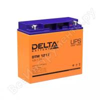 Аккумуляторная батарея Delta Battery DTM 1217