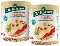 Хлебцы DR.KORNER "Сырные" злаковый коктейль, хрустящие, 100 г, пакет, 601090026 В комплекте: 2шт