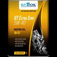 Моторное масло GT OIL GT Extra Synt SAE 5W-40, 4л