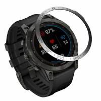 Защитное стальное кольцо для Garmin Fenix 7 - серое