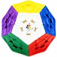 Скоростной Мегаминкс YuXin Megaminx Little Magic v3 M / Магнитный / Цветной пластик