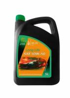 Моторное масло QC OIL Long Life SAE 10W-50 SN/CF металлоплакирующее полусинтетическое, канистра 5л