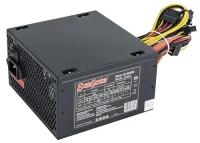 Блок питания EXEGATE 600NPX (ATX, SC, 12cm fan, 24pin, 4pin, PCIe, 3xSATA, 2xIDE, FDD, black, кабель 220V с защитой от выдергивания)