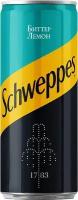 Напиток безалкогольный Schweppes Биттер лемон газированный, 330мл