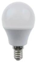 Светодиодная LED лампа Ecola globe Premium 9,0W G45 220V E14 2700K шар (композит) 82x45 K4QW90ELC