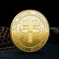 Монета сувенирная криптовалюта Tether