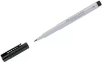 Ручка капиллярная Faber-Castell "Pitt Artist Pen Brush" цвет 230 холодный серый I, пишущий узел "кисть", 3 штуки