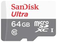 Флеш-накопитель Sandisk Карта памяти 64GB SanDisk Ultra microSDXC 100MBs Class 10 UHS-I