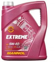 MANNOL 7915-5 Mannol Extreme Синтетическое Моторное Масло 5W40 Sn/Cf 5Л