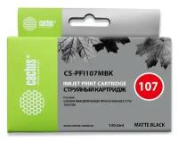 Картридж Cactus CS-PFI107MBK (PFI-107) Черный Матовый для Canon IP iPF670/iPF680/iPF685/iPF770/iPF780/iPF785