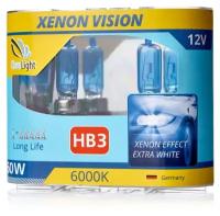 CLEARLIGHT ML9005XV лампа галогеновая 12v hb3 60w p20d 6000k (бокс 2шт) xenon vision