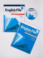 Комплект English File Pre-intermediate. (Fourth Edition) Student's Book+Workbook+CD