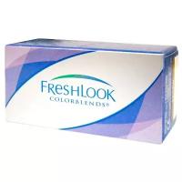 Контактные линзы цветные Alcon, FreshLook ColorBlends, Ежемесячные, BRILLIANT BLUE / -4,50 / 14,5 / 8,6 / 2 шт