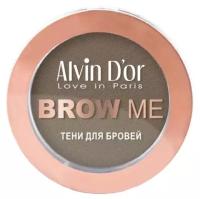 Alvin D'or Тени для бровей Brow me, 03 Brownie