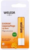 Weleda (Веледа) Бальзам для губ Weleda Everon Lip Balm с маслом жожоба и ши, 4,8гр, уход, восстановление и защита от холода ветра и солнца