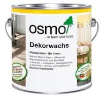 OSMO Масло Осмо цветное Интенсив Osmo Dekorwachs Intensive 0,125 л. 3186 Белое Матовое