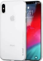 Чехол Memumi ультра тонкий 0.3 мм для iPhone X / Xs белый