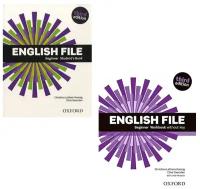 Комплект English File (3rd). Beginner. Student's Book + Workbook without key + Student's Site