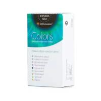 Цветные контактные линзы Офтальмикс Colors New (2 линзы)-4.00 R.8.6 Aqua(Васильковый)