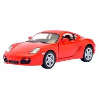 Легковой автомобиль Kinsmart Porsche Cayman S (KT5307W) 1:32, 12.5 см