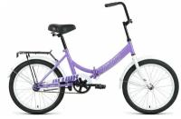 Велосипед городской складной ALTAIR CITY 20 (2022) 14" фиолетовый