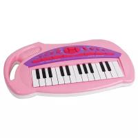 Инстр. муз. на батар. Синтезатор Starz Piano,25 клав.,Potex, арт.652B-pink